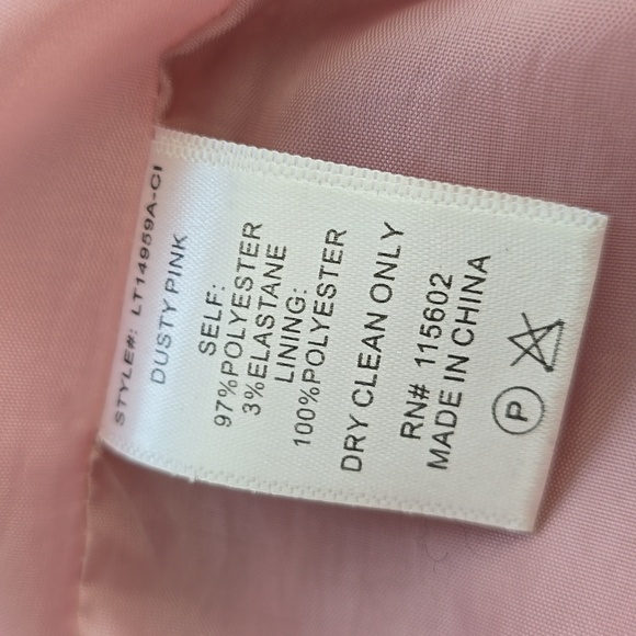 Lush Women's Jacket Dusty-Pink - Picture 7 of 12